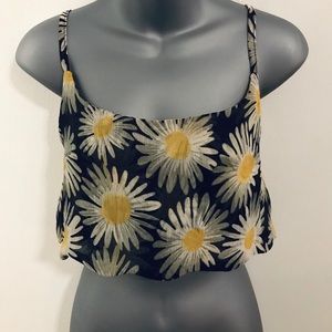 BRANDY MELVILLE Sunflower crop top